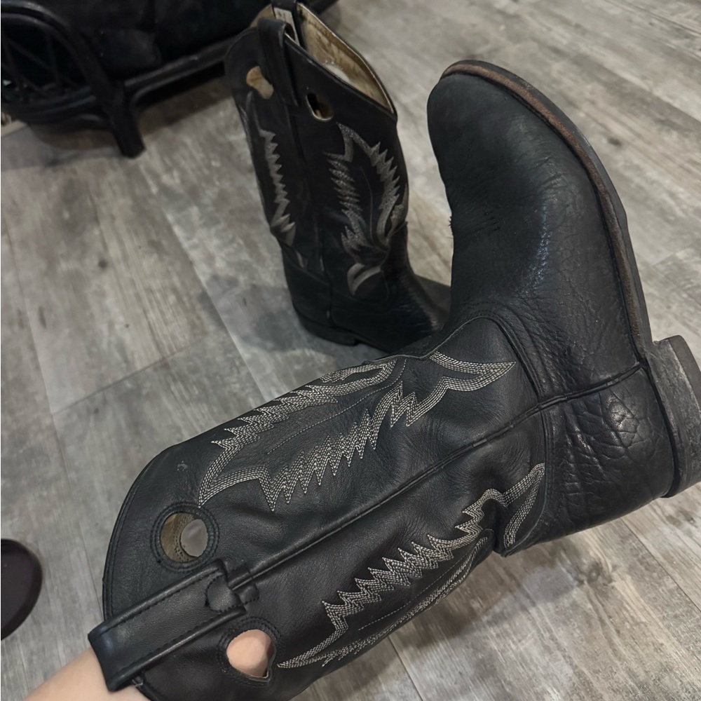 Brahma cowboy boots made in Canada